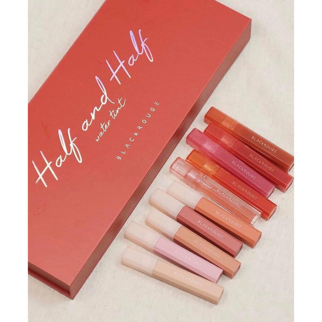 [CHÍNH HÃNG] SON TINT BÓNG BLACK ROUGE HALF N HALF WATER GLOW | BigBuy360 - bigbuy360.vn