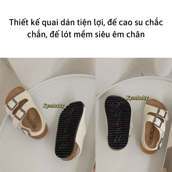 [FORM ĐẶC BIỆT XEM KỸ BẢNG SIZE] Giày sandal Khóa vuông cho bé G781