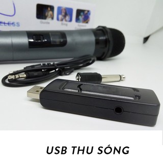 Micro karaoke V12 micro không dây