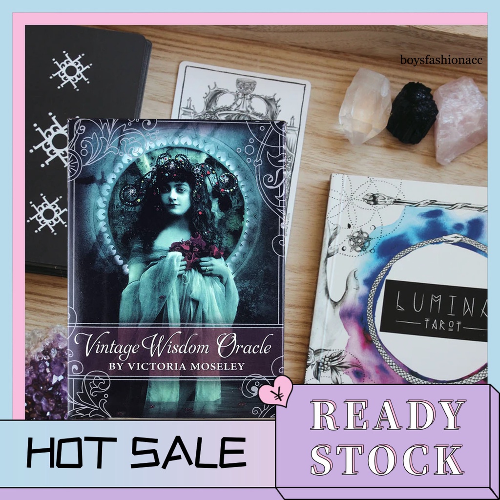 Set 52 Lá Bài Tarot Bằng Giấy Tinh Tế Phiên Bản Tiếng Anh