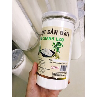 Tinh bột sắn dây chanh leo 500gr