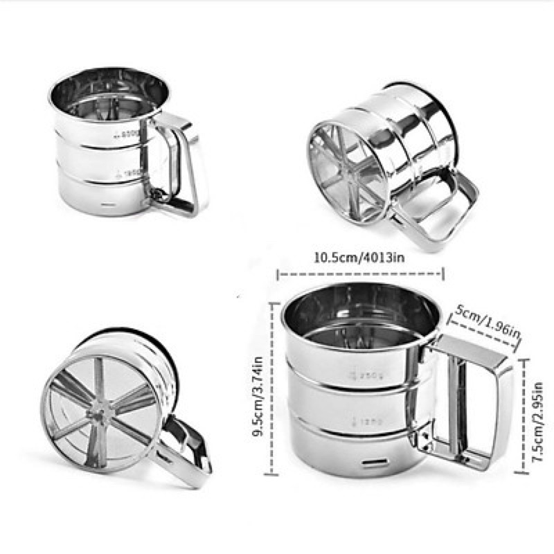 Ca rây bột inox