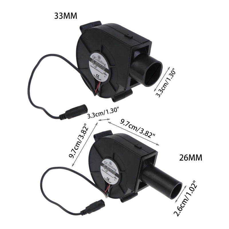 Quạt Thổi Lò Nướng BBQ USB 5V 12V 120cm Có Công Tắc Bật / Tắt Tiện Dụng