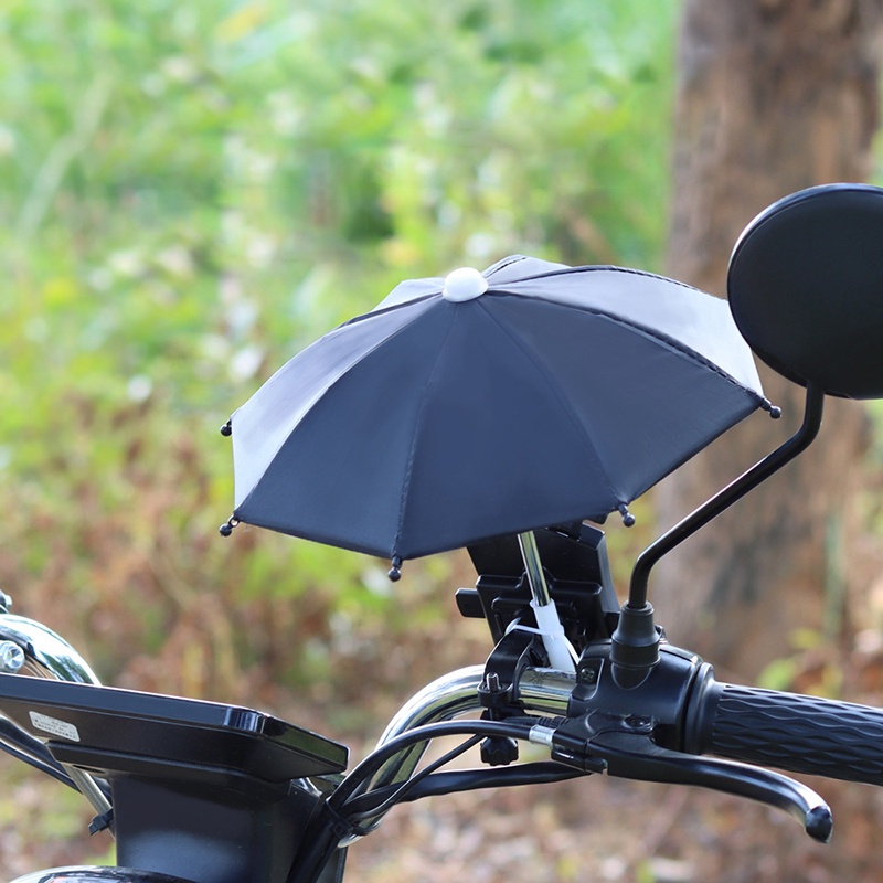 Dù Che Nắng Mini Tự Động Bằng Polyester Cho Xe Đạp 8