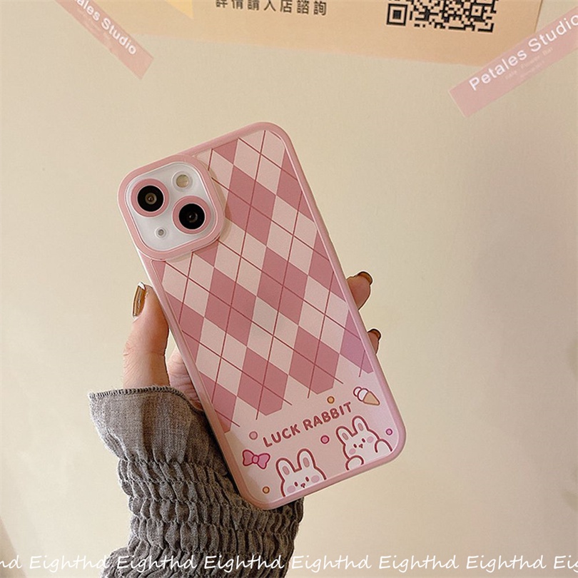 Ốp Điện Thoại Silicone Mềm Chống Sốc Sọc Ca Rô Cho iPhone 13 12 11 Pro Max X XR Xs Max 6 7 8 Plus SE 2020