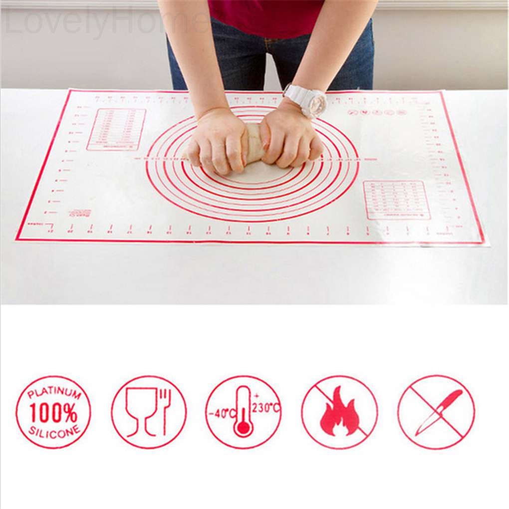 [CHOO] Thảm Nhào Bột Làm Bánh Bằng Silicone Không Dính Diy