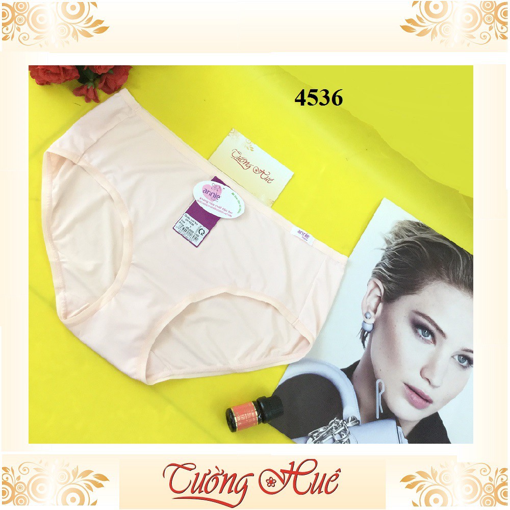 Quần lót nữ annie QE 4536 trơn lưng cao.