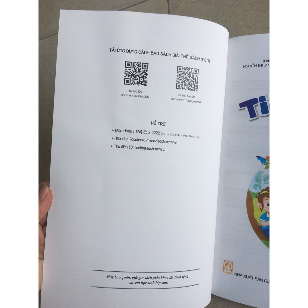 Sách Tiếng Anh 1 chương trình mới có mã thẻ học