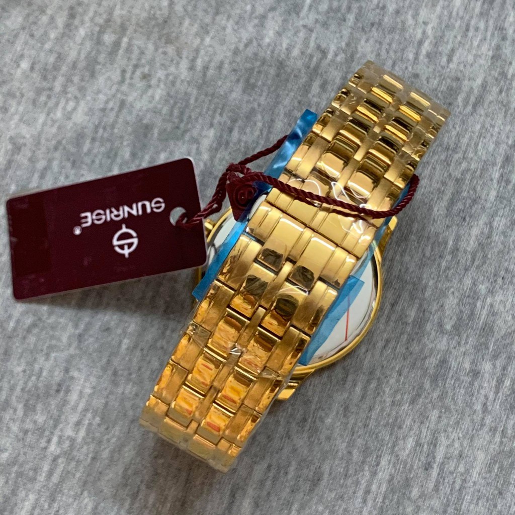 Đồng hồ Sunrise Nam chính hãng Nhật Bản M1138SA.G.V kính saphire chống trầy - bảo hà