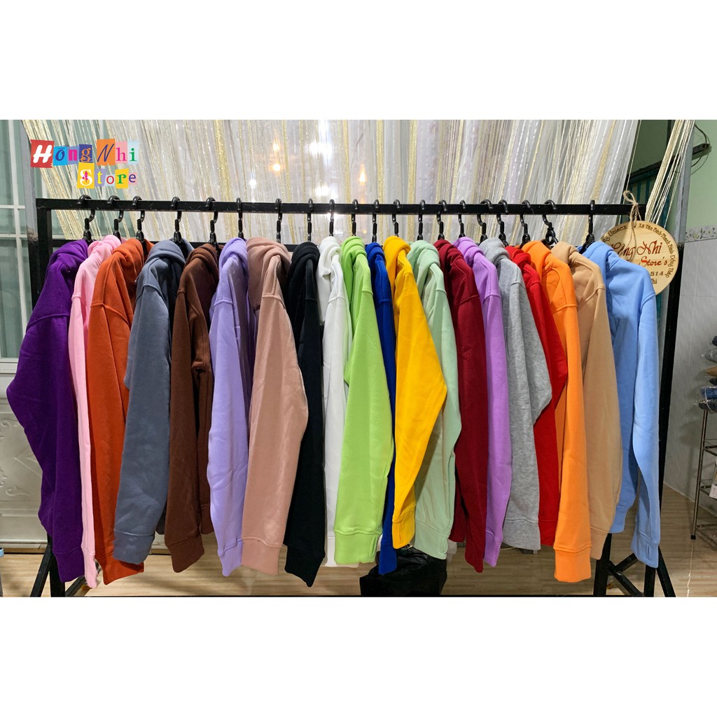 Áo Khoác Hoodie Trơn Ulzzang Unisex Màu Xám Đậm Chất Nỉ Bông Cao Cấp Dáng Rộng Nam Nữ - MM | BigBuy360 - bigbuy360.vn