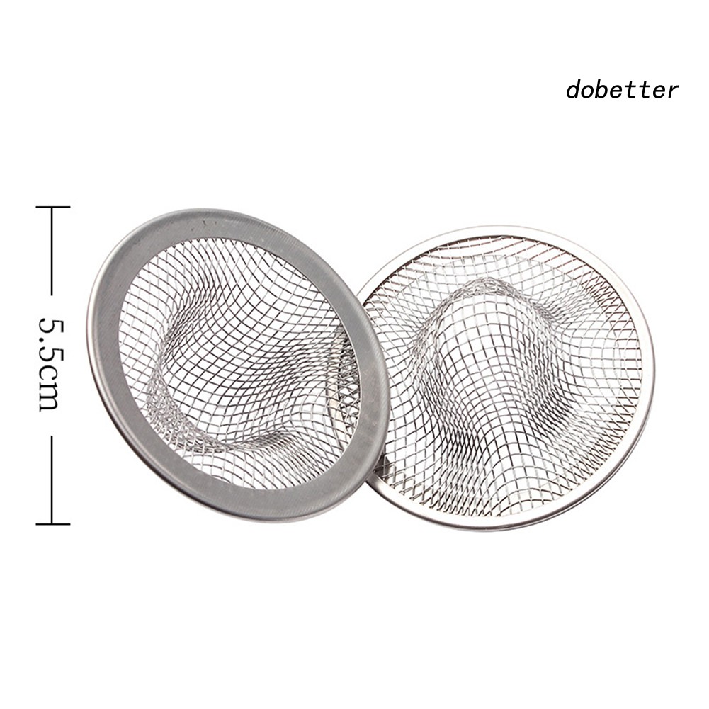 Set 2 Lưới Lọc Rác Cho Lỗ Thoát Nước Phòng Tắm Tiện Dụng