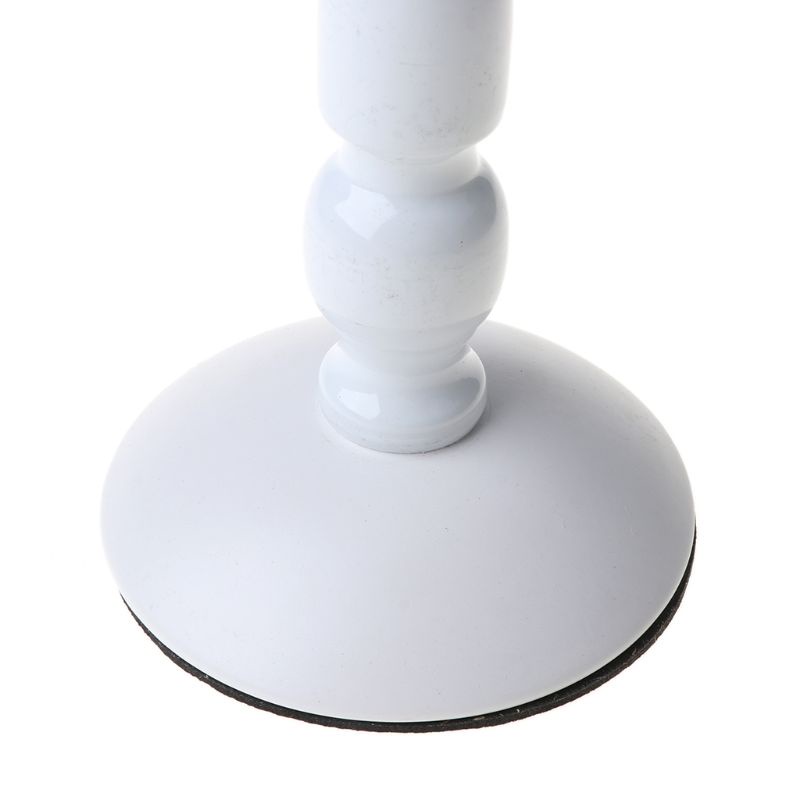 Giá Đỡ Nến Bằng Kim Loại Màu Trắng Siêu Lãng Mạn Trang Trí Bàn Tiệc Cưới