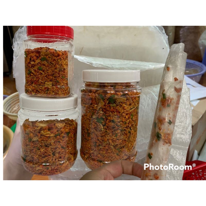 100gr-MUỐI TÔM HÀNH PHI THƯỢNG HẠNG