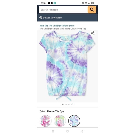 Áo loang Palace bé gái