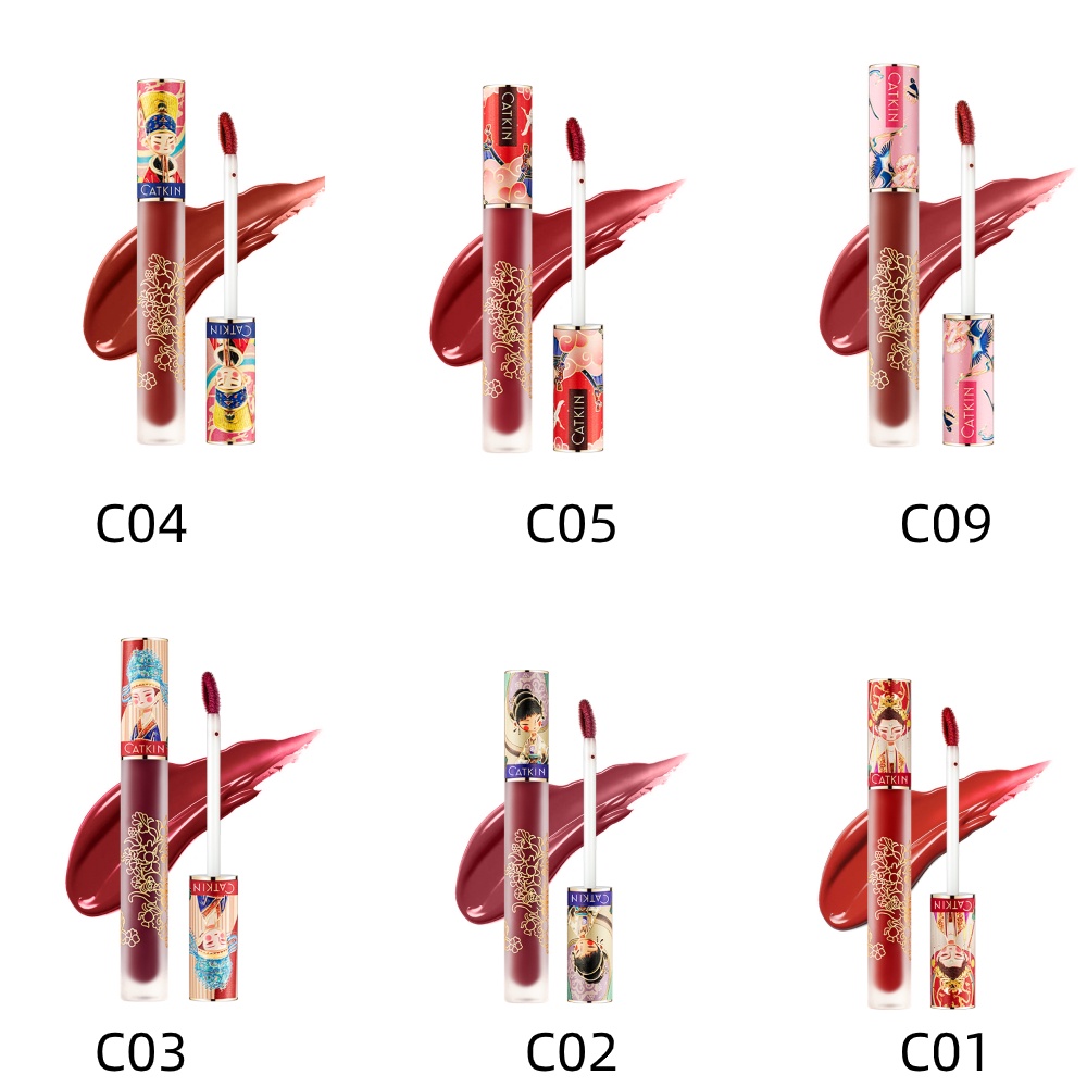 Son kem lì trang điểm Catkin dưỡng ẩm mềm mịn chống thấm nước lâu trôi cao cấp 1.8g | BigBuy360 - bigbuy360.vn