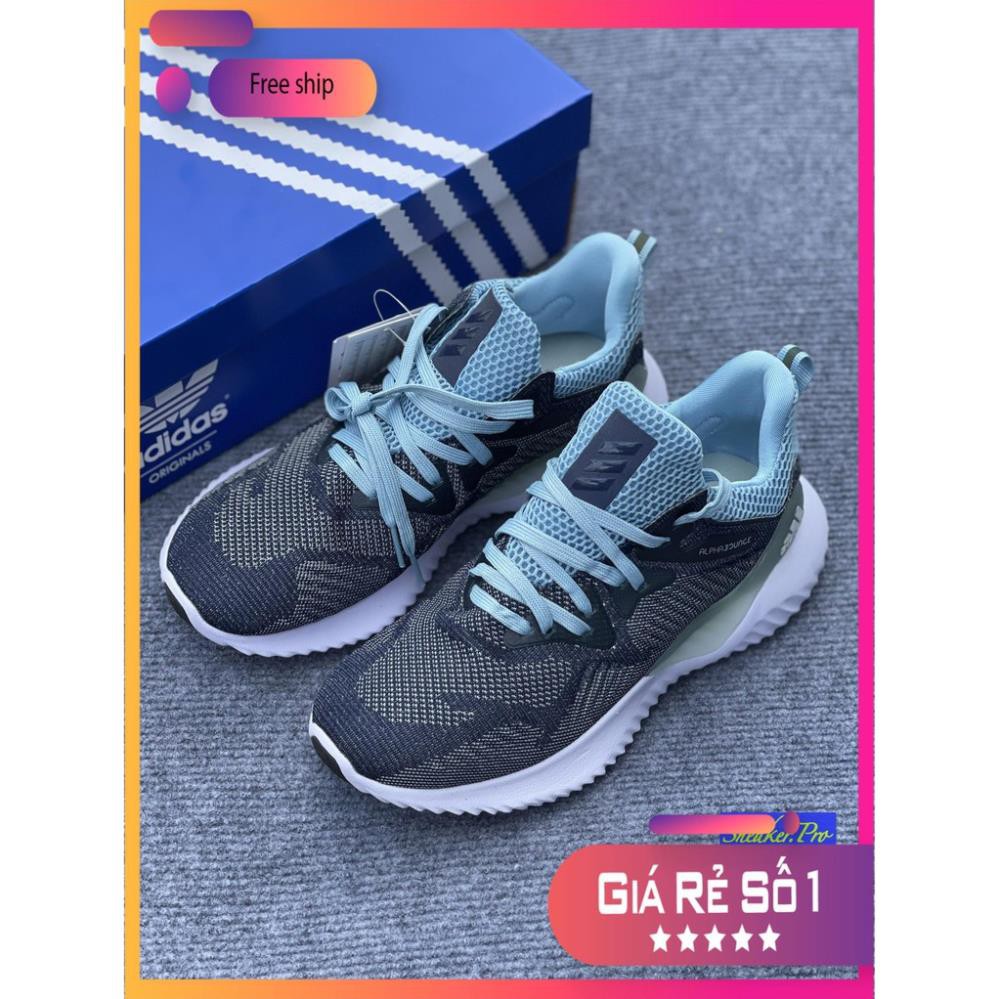 Giày thể thao sneaker nam nữ ALPHABOUNCE Beyond 2018 xanh | BigBuy360 - bigbuy360.vn