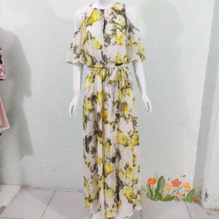 [XẢ KHO 3 NGÀY] ĐẦM MAXI CK XUẤT DƯ XỊN (Ảnh shop tự chụp)
