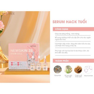 [Chính hãng Motree] Serum trẻ hoá - căng bóng - phục hồi da, phụ hợp với mọi loại da | BigBuy360 - bigbuy360.vn