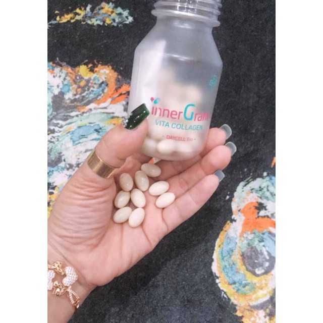Viên Uống Cấp Nước Trắng Da Inner Gram Vita Collagen Hàn Quốc 60 viên