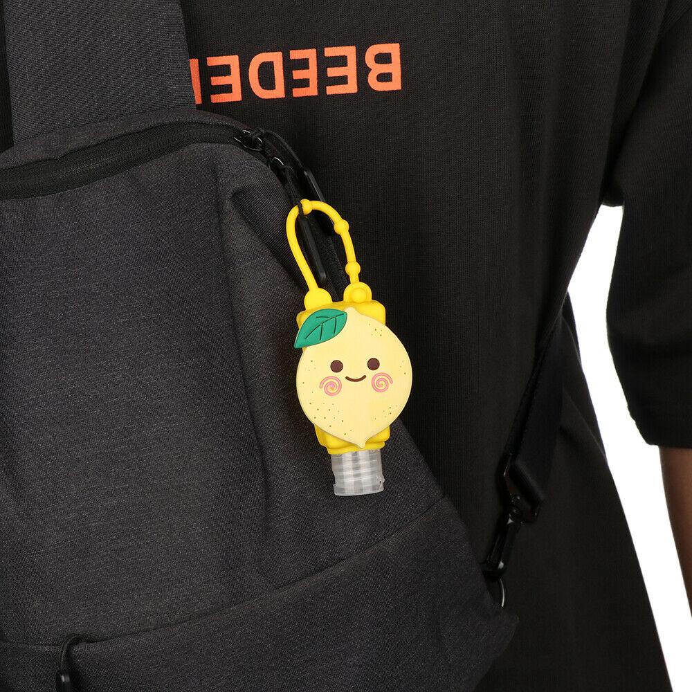 Chai Đựng Xà Phòng Bằng Silicon Họa Tiết Hoạt Hình Có Thể Tái Sử Dụng