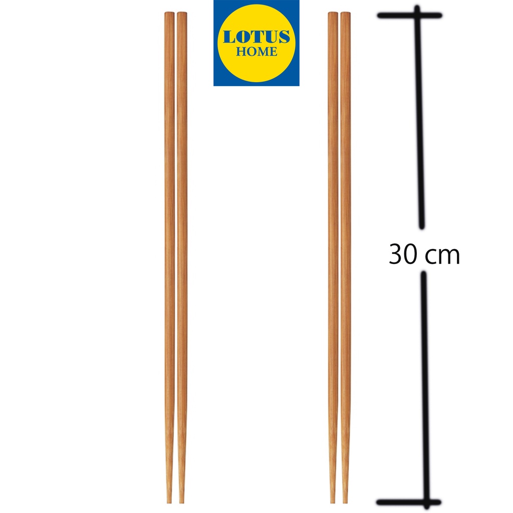 IKEA Set 2 đôi Đũa tre xào nấu IKEA saltad