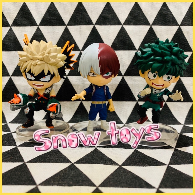 Mô hình Học Viện Siêu Anh Hùng - My Hero Academia - Midoriya Todoroki Shoto Bakugo Katsuki Ida Tenya Asui