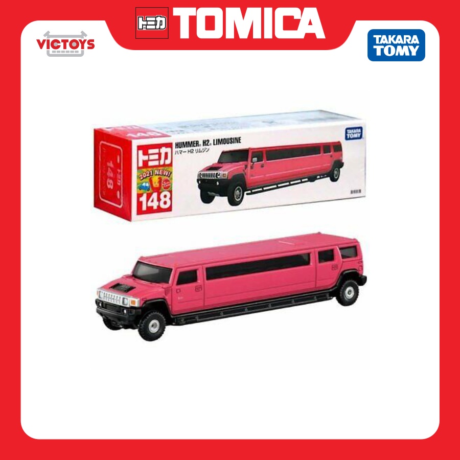 Xe mô hình Long Tomica No.148 HUMMER H2 Limousine 175193 Fullbox Chính Hãng Takara Tomy - Victoys