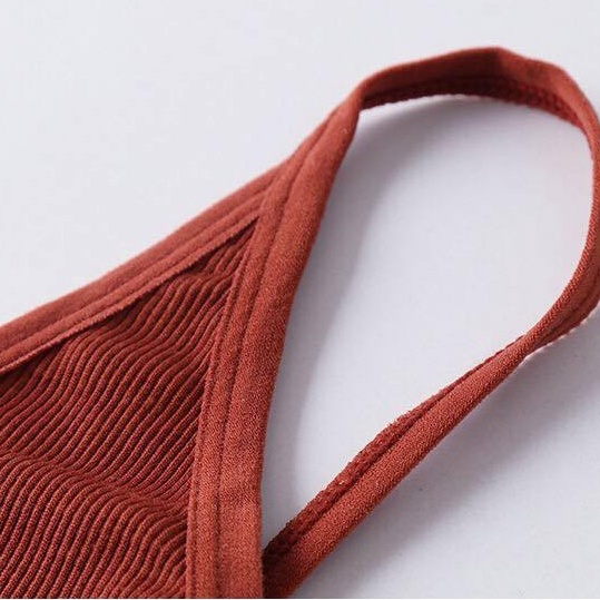 [Thanh Lý] Áo Lót Nữ - Áo Bra Nữ 2 dây tập gym chữ U hở lưng 2 dây nâng ngực gợi cảm co giãn mẫu BIGU KIMCHIBIKINI AL029