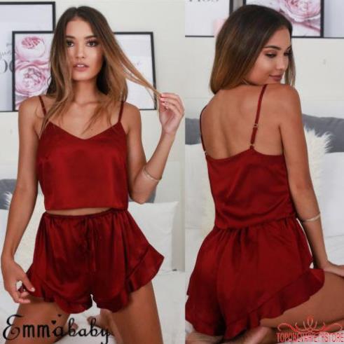 Áo Choàng Ngủ Lụa Satin Phối Ren Phong Cách Quyến Rũ Dành Cho Nữ !