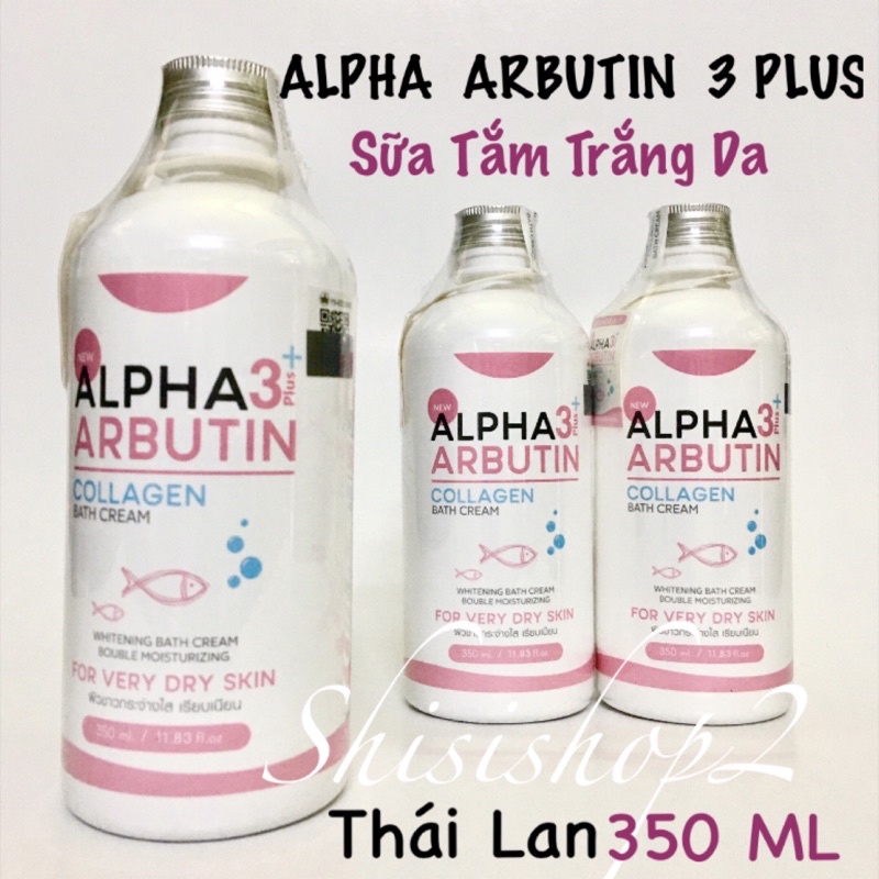 💐Sữa Tắm ALPHA ARBUTIN 350ml  Dưỡng Da Cấp Ẩm Mịn Màng