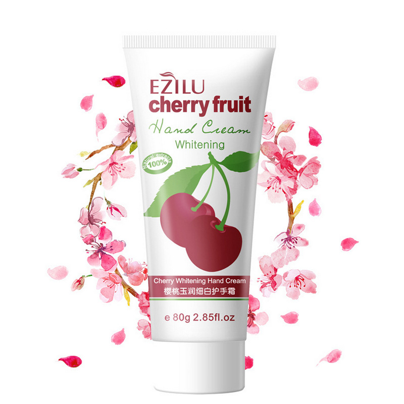 Yizilu Nhỏ Cherry Chale Dưỡng Ẩm Dưỡng Ẩm Tay Kem Tẩy Tế Bào Chết Chống Khô Sửa Chữa Mỹ Phẩm