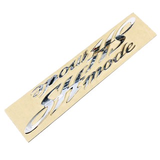 Tem xe máy kiểu chữ nổi Sh mode Greennetworks