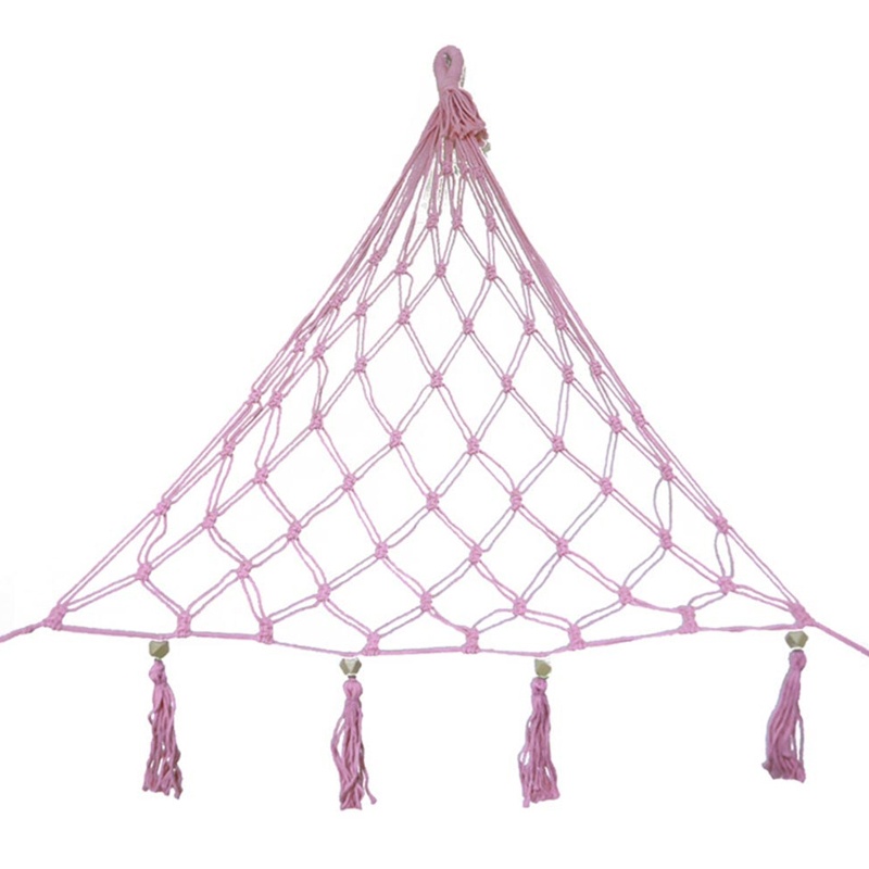 Giá Đỡ Macrame Treo Tường Tiết Kiệm Không Gian Đựng Trái Cây / Đồ Chơi Trẻ Em