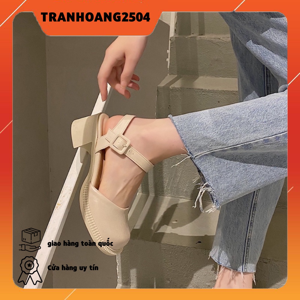 sandal basic mùa thu sẵn hàng