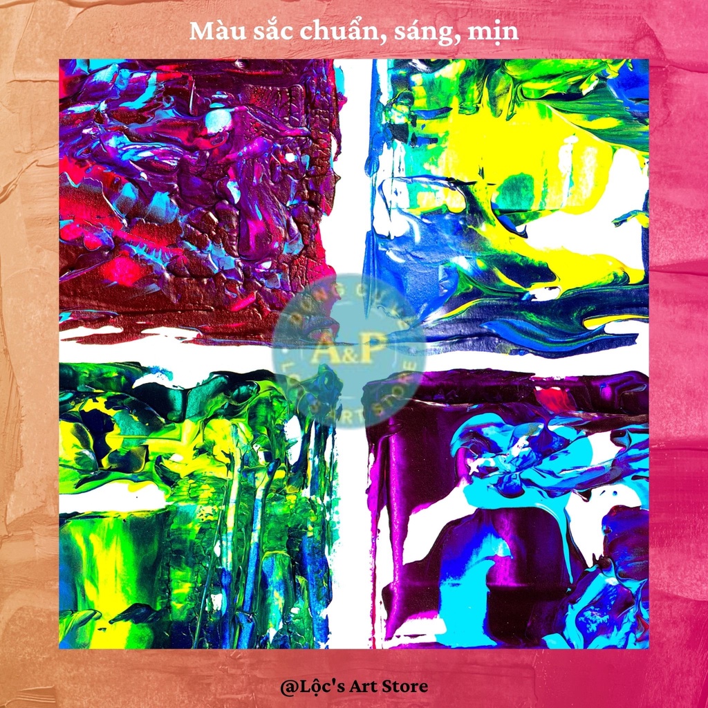 [Lộc'sArtStore] Màu Acrylic Amsterdam Standard Series 500ml