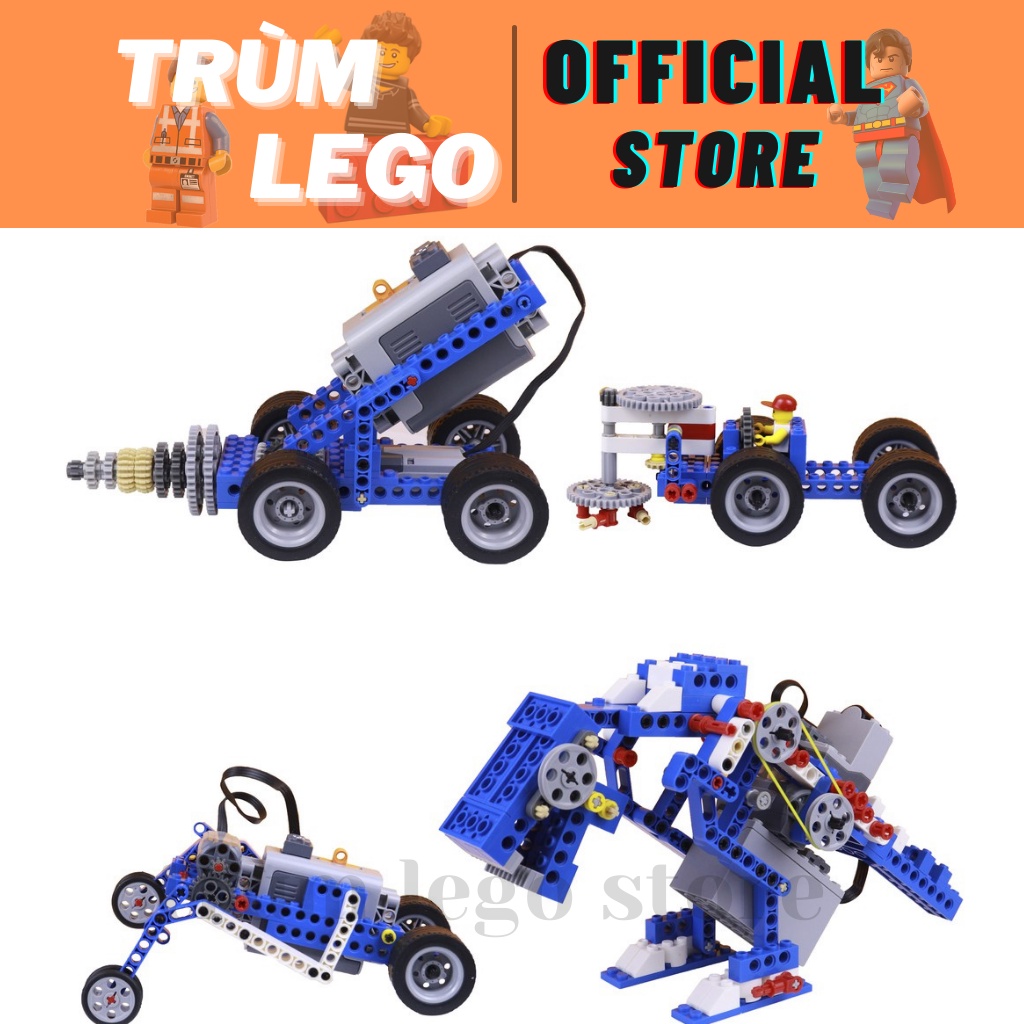 ĐỒ CHƠI LẮP RÁP KỸ SƯ CƠ KHÍ 9686 LEGO TECHNIC LEGO EDUCATION ĐỒ CHƠI PHÁT TRIỂN TƯ DUY SÁNG TẠO MÃ 