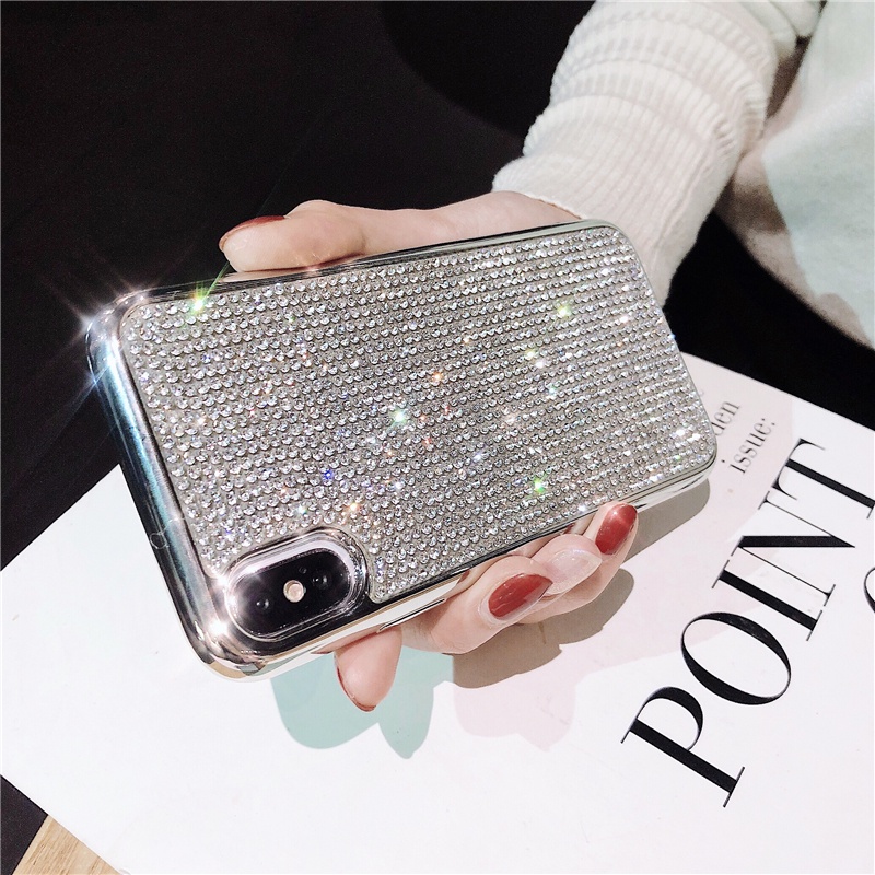 Ốp Điện Thoại Cứng Mạ Điện Chống Sốc Cho iphone 15 14 13 12 11 pro max xs xr x 8 7 6 6s plus + se 2020