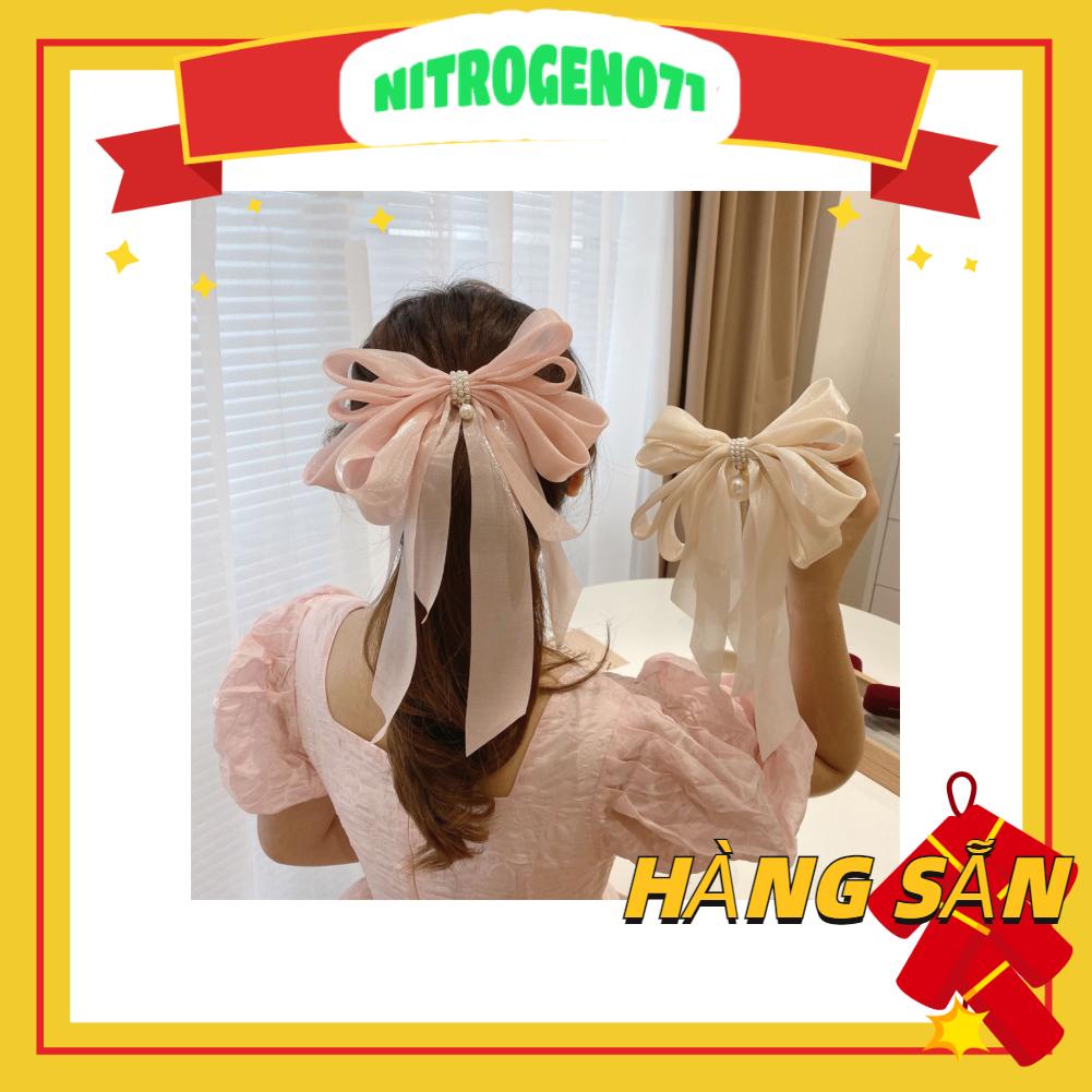 Nitrogen071 Bow Hair Clip Women Girls Fashionable Elegant Bright Color Bowknot Accessory for Daily Life