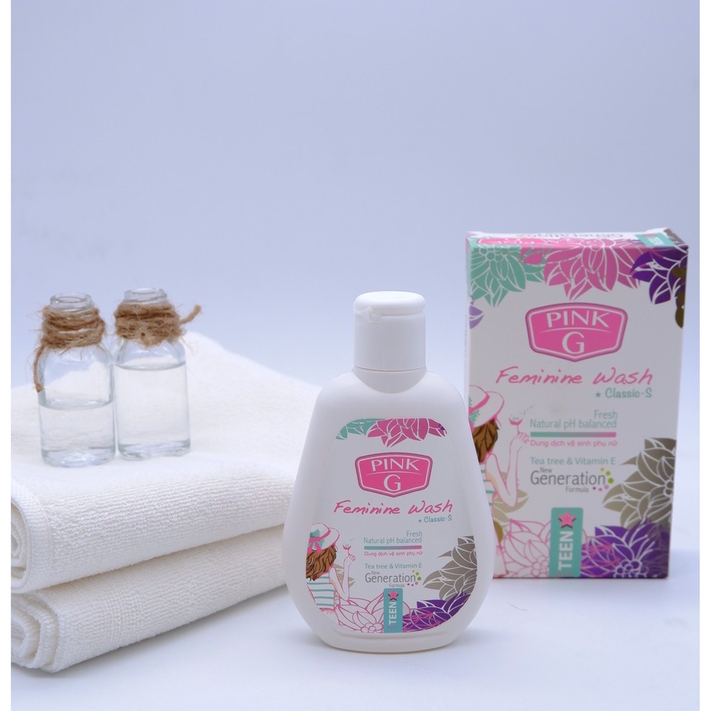 MỚI! PinkG 4Teen - Dung dịch vệ sinh phụ nữ PinkG Forteen Classic 100ml