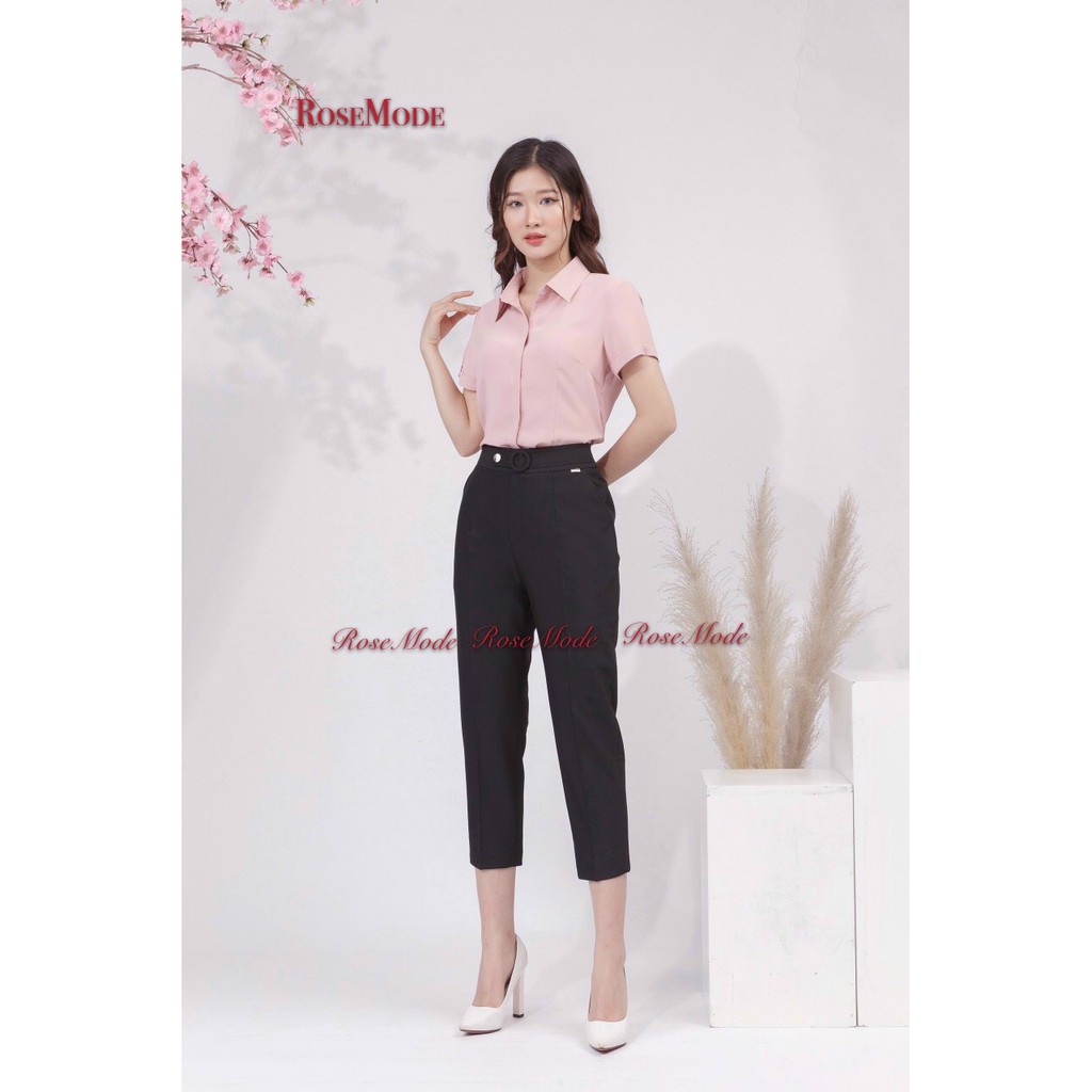 ÁO SƠ MI NỮ CƠ BẢN-KIỂU DÁNG CÔNG SỞ NGẮN TAY-VẢI LỤA HÀN NHIỀU MÀU-SIZE TỪ 40-60 KG