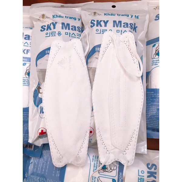 Set 10 chiếc khẩu trang 4D SKY MASK KHÁNG KHUẨN | BigBuy360 - bigbuy360.vn