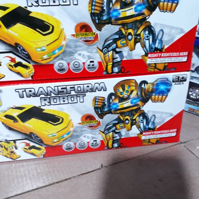 Ô tô biến hình transform chạy pin.