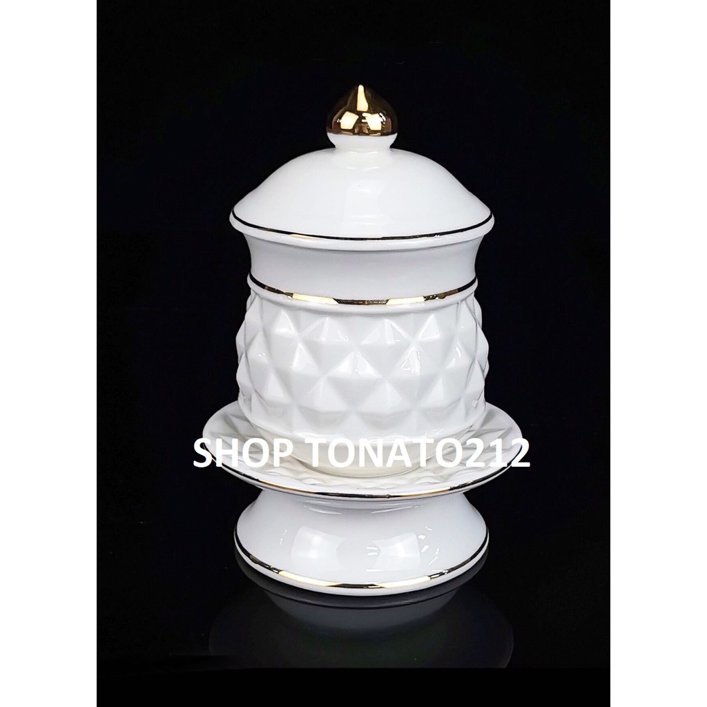 BỘ THỜ CÚNG SỨ TRÁI THƠM 2021 TRẮNG ĐỦ SIZE, ĐỦ BỘ