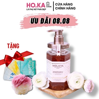 Sữa Tắm Nước Hoa Weilaiya Hoka Store Chính Hãng Sữa Tắm Trắng Da Dưỡng Thể Thơm Lâu Cho Da Nhạy Cảm 450ml