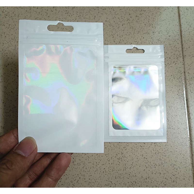 Túi zip hologram 3 màu 50-100 túi