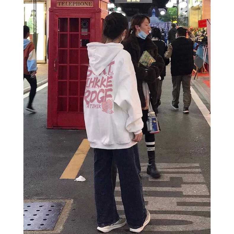 Áo hoodie Xiaozhainv mỏng cỡ lớn kiểu vintage đường phố cá tính cho nữ | BigBuy360 - bigbuy360.vn