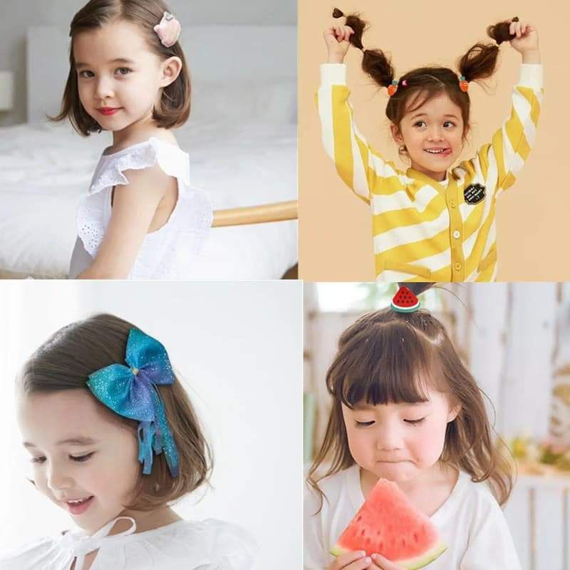 Sét 26 món cột tóc có kẹp cho bé,,,