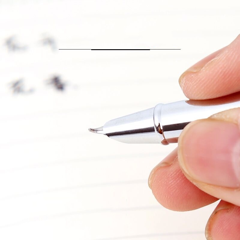 Bút máy ngòi cong - bút luyện viết tiếng trung BK
