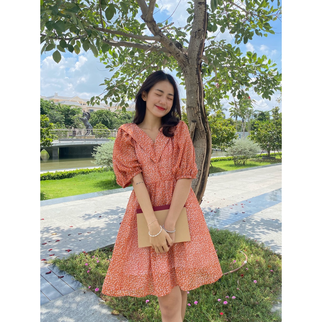 Đầm họa tiết hoa nhí destiny Miều xinh xắn dễ thương Miều Est.2013