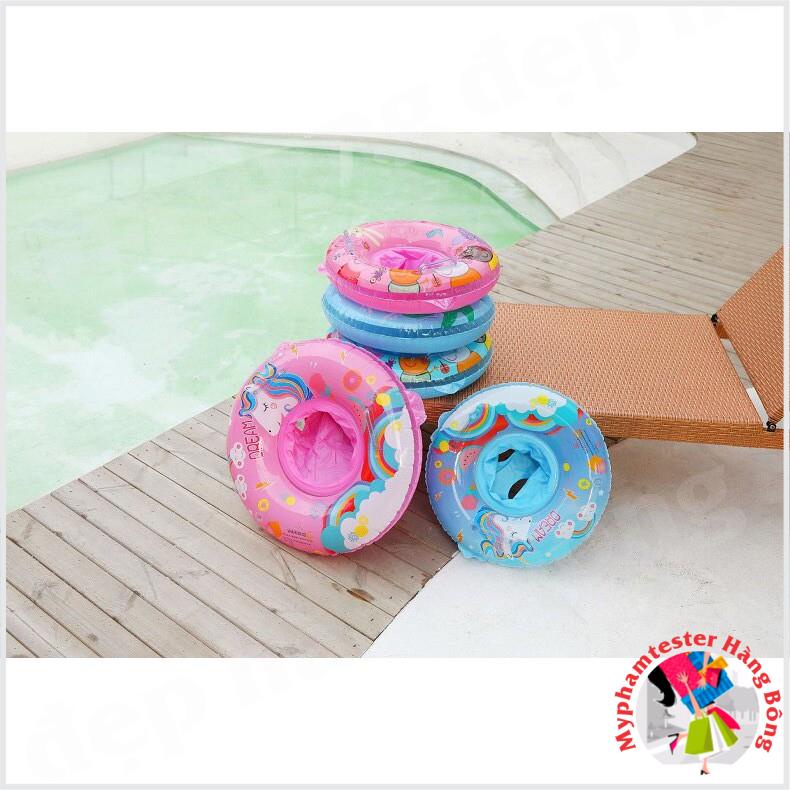 Phao bơi xỏ chân có tai cầm cho bé từ 0-5 tuổi